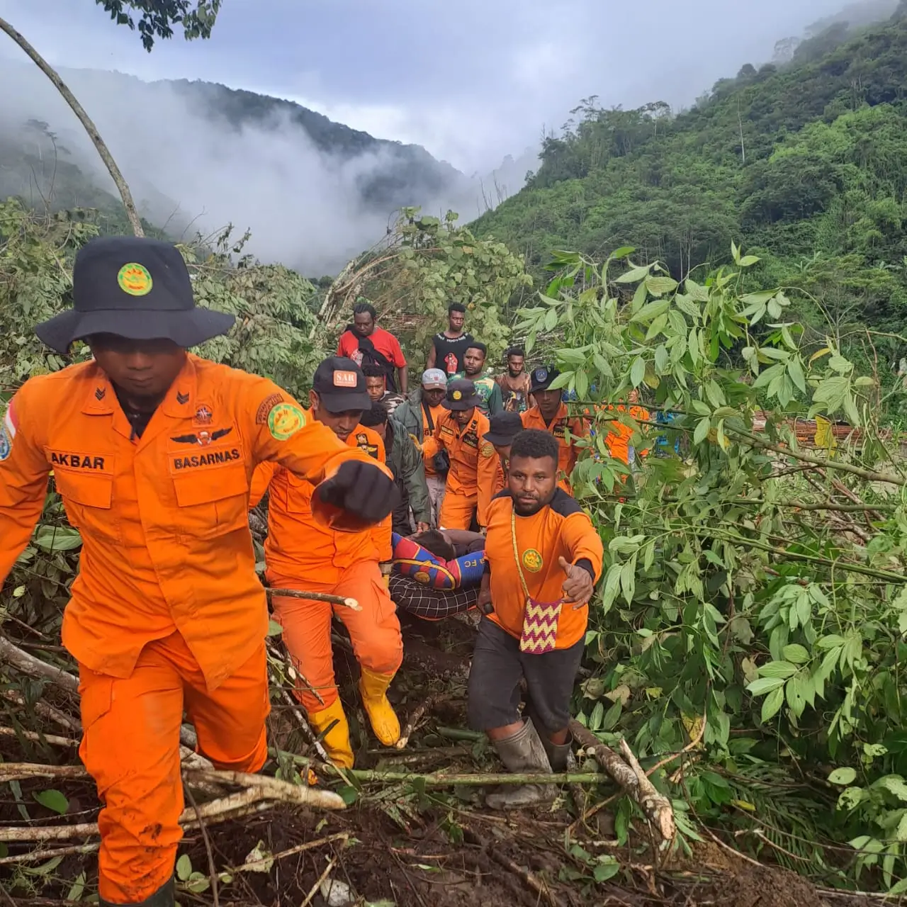 Dua Orang Meninggal Dunia Akibat Tanah Longsor di Kabupaten Pegunungan Arfak